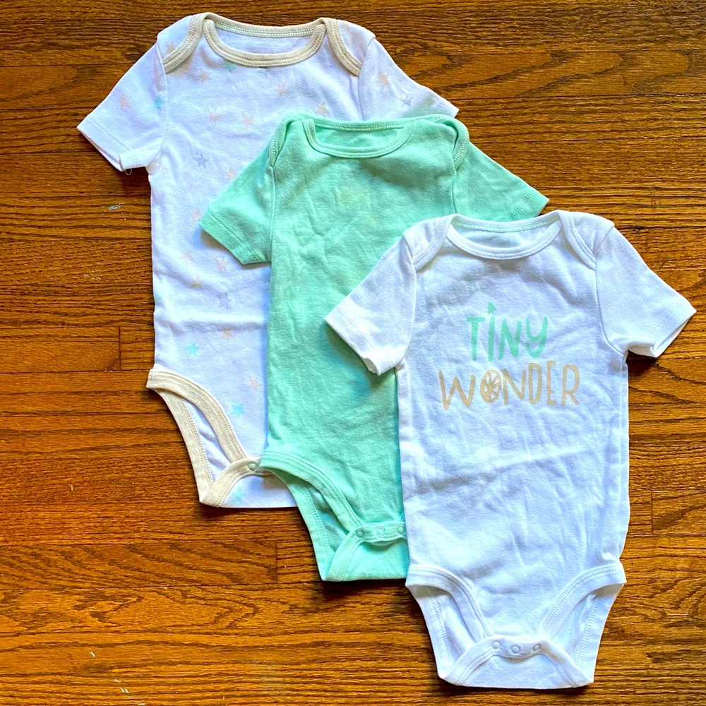 Set of three one pieces